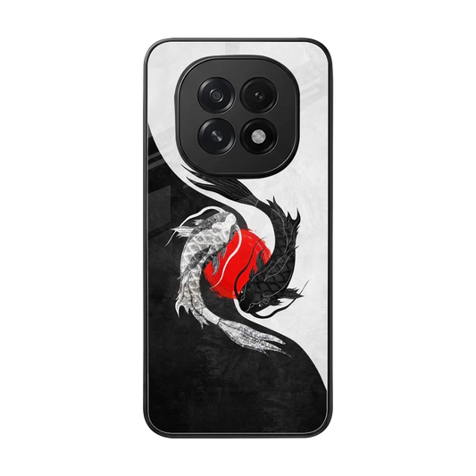 Balanced Swim back phone cover | glass case for oppo f29 5g