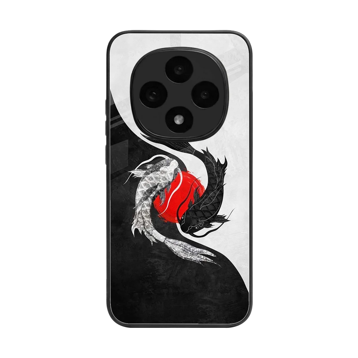 Balanced Swim back phone cover | glass case for oppo f31 pro 5g