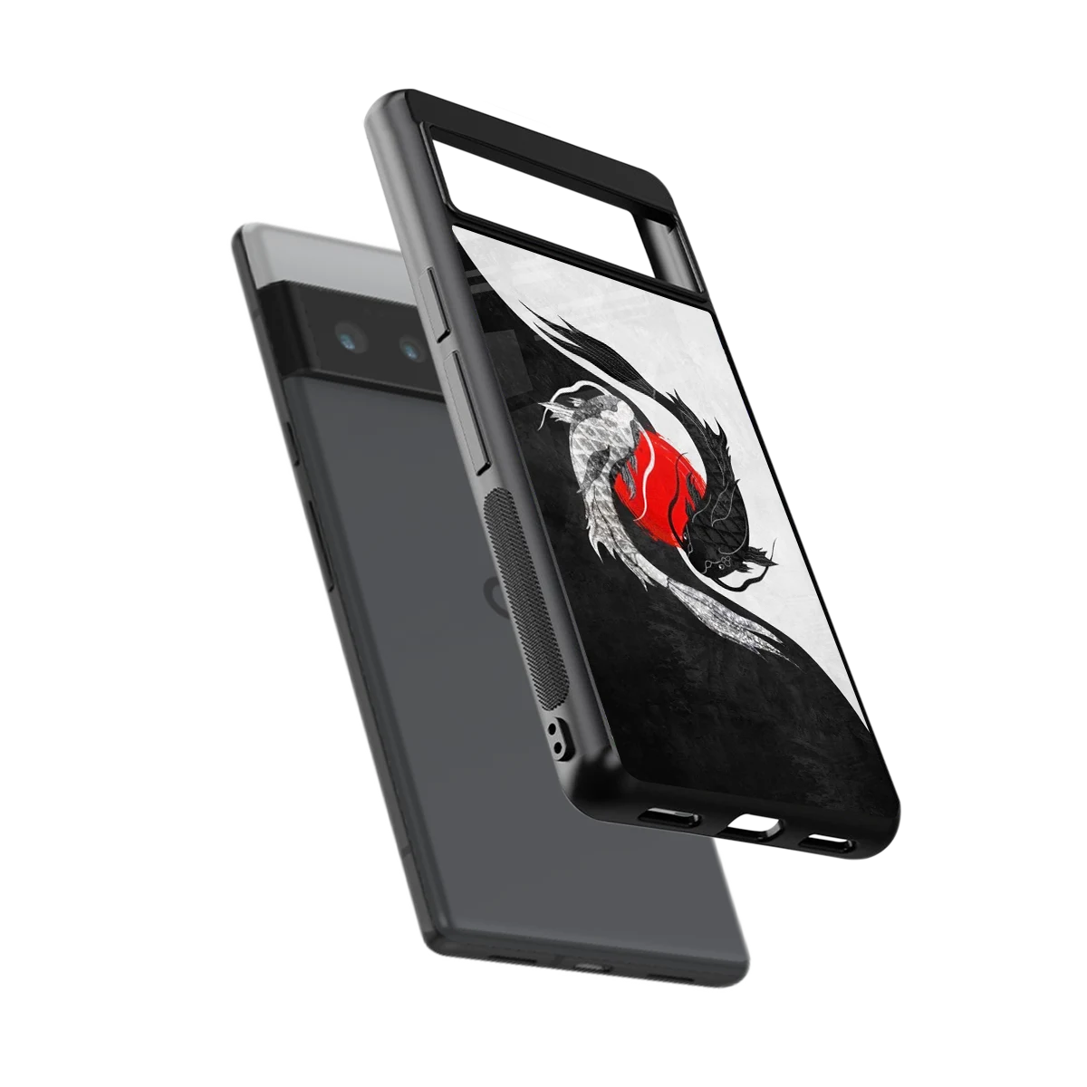 Balanced Swim sleek google pixel 6 pro cover with tempered glass back and TPU edges