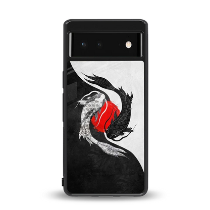 Balanced Swim back phone cover | glass case for google pixel 6a