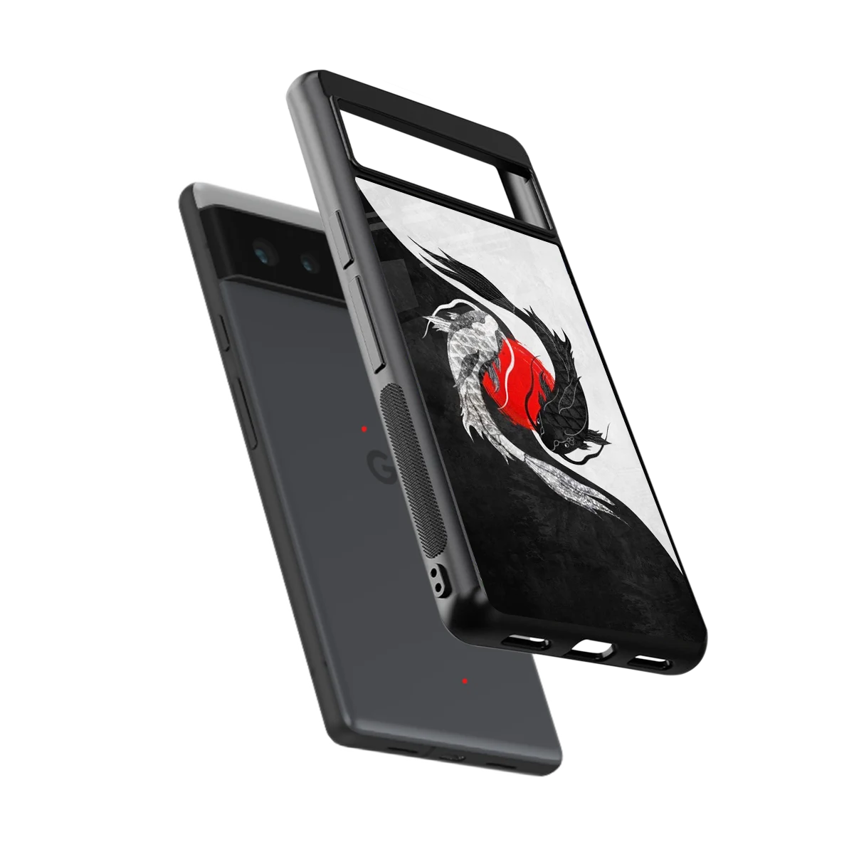 Balanced Swim sleek google pixel 6a cover with tempered glass back and TPU edges