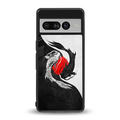 Balanced Swim back phone cover | glass case for google pixel 7 pro
