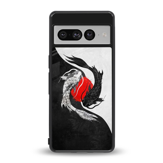 Balanced Swim back phone cover | glass case for google pixel 7 pro