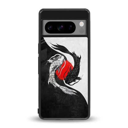 Balanced Swim back phone cover | glass case for google pixel 8 pro