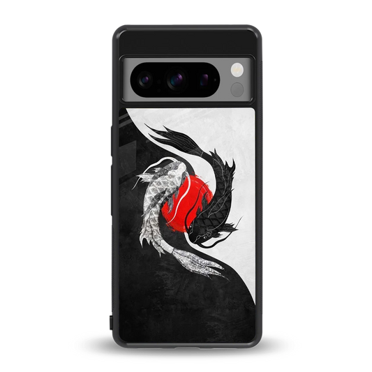 Balanced Swim back phone cover | glass case for google pixel 8 pro