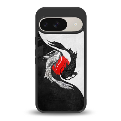 Balanced Swim back phone cover | glass case for google pixel 9