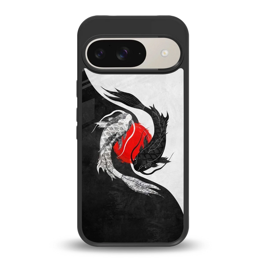 Balanced Swim back phone cover | glass case for google pixel 9