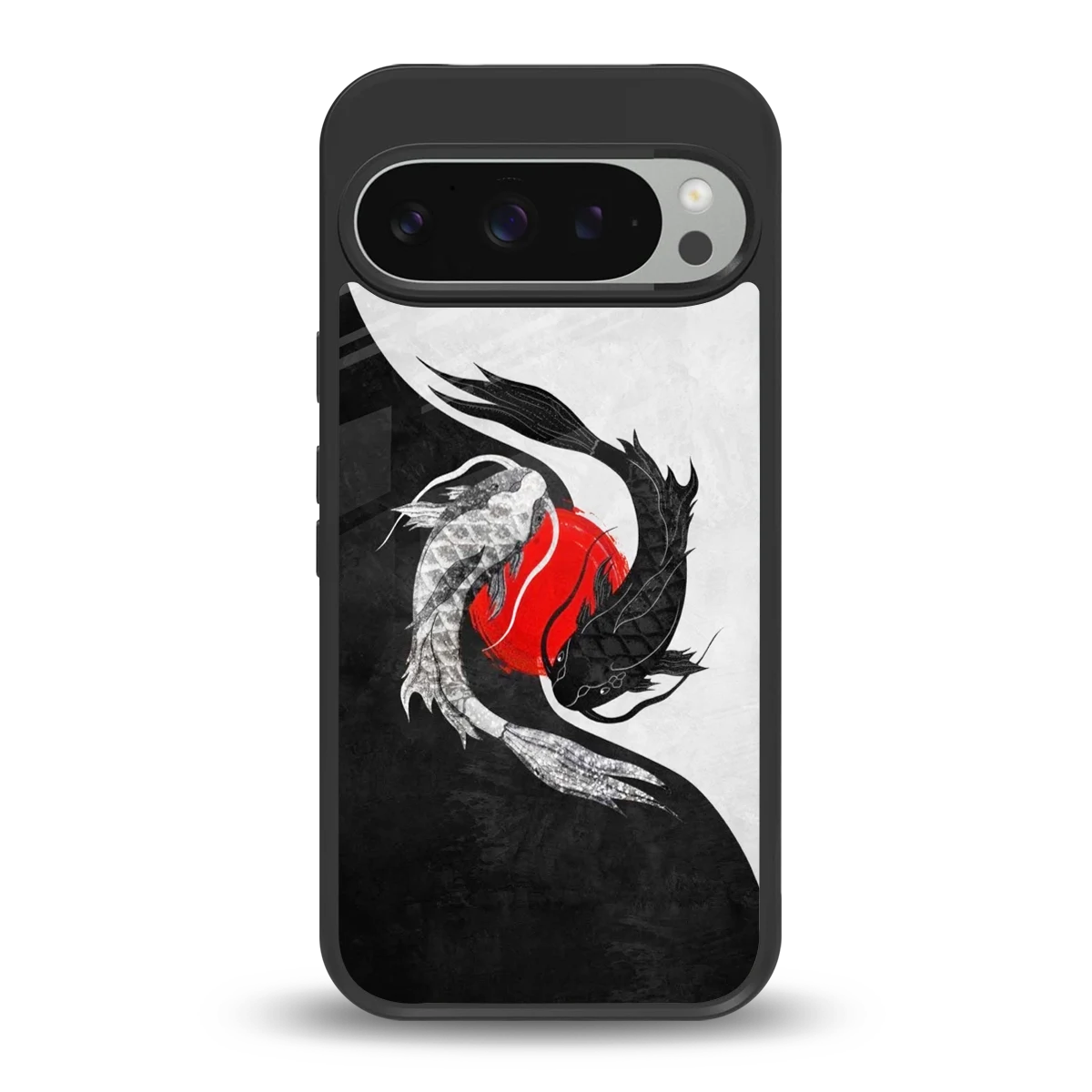 Balanced Swim back phone cover | glass case for google pixel 9 pro