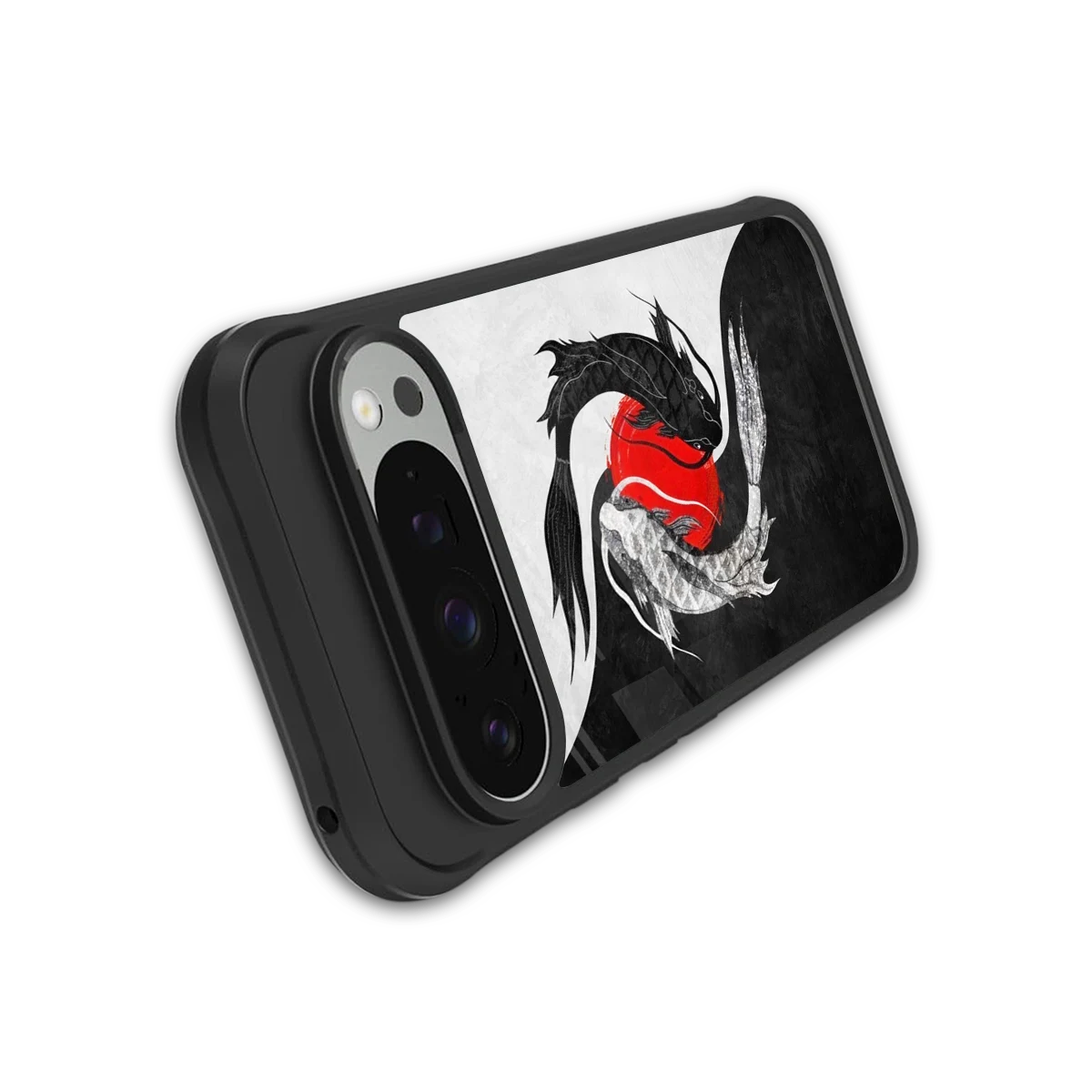 Balanced Swim stylish phone case for google pixel 9 pro xl | glossy glass and slim fit