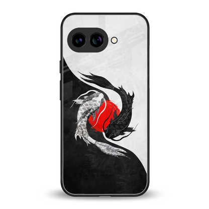 Balanced Swim back phone cover | glass case for google pixel 10a