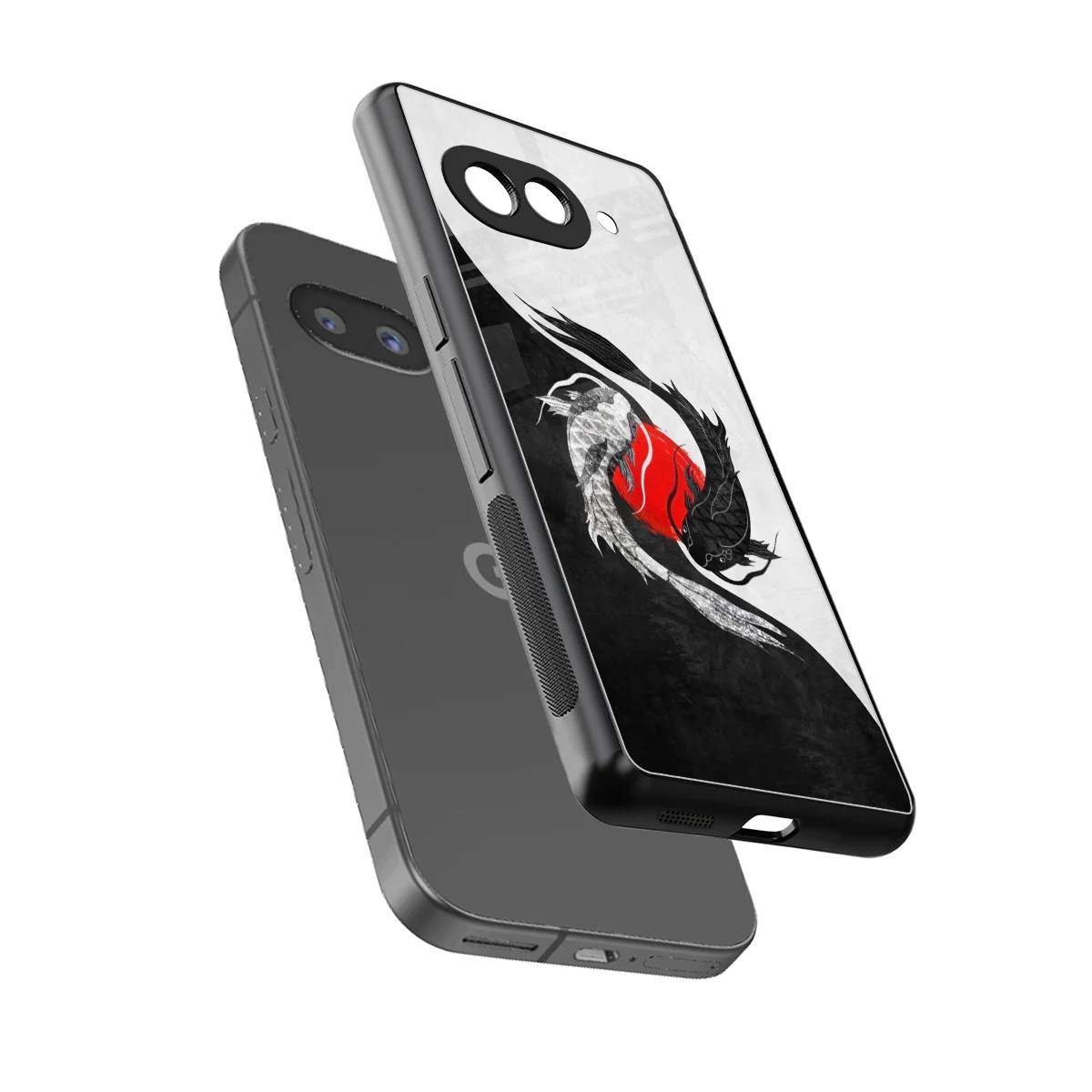 Balanced Swim sleek google pixel 10a cover with tempered glass back and TPU edges