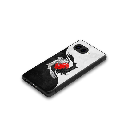 Balanced Swim stylish phone case for google pixel 10a | glossy glass and slim fit
