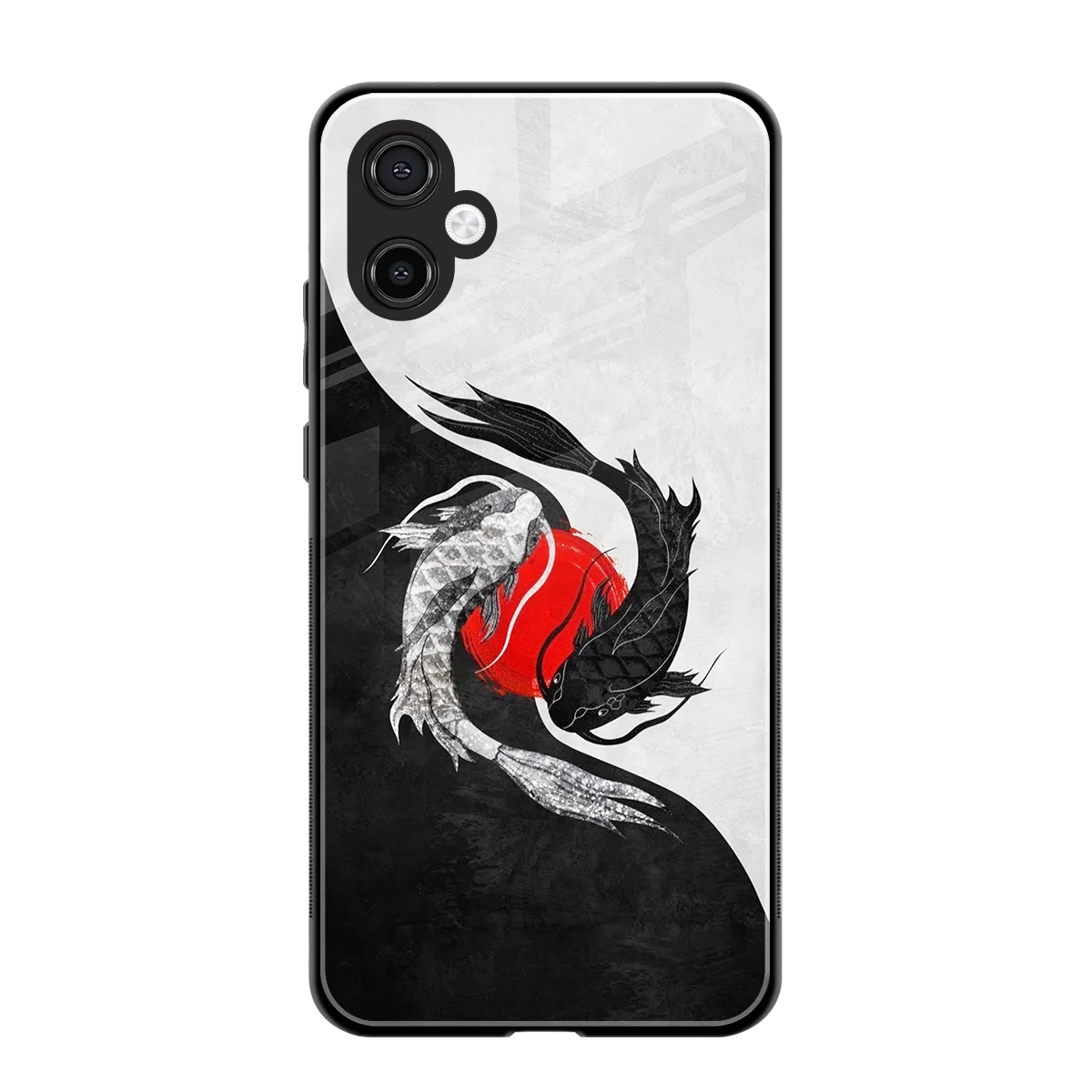 Balanced Swim back phone cover | glass case for samsung galaxy a06 5g