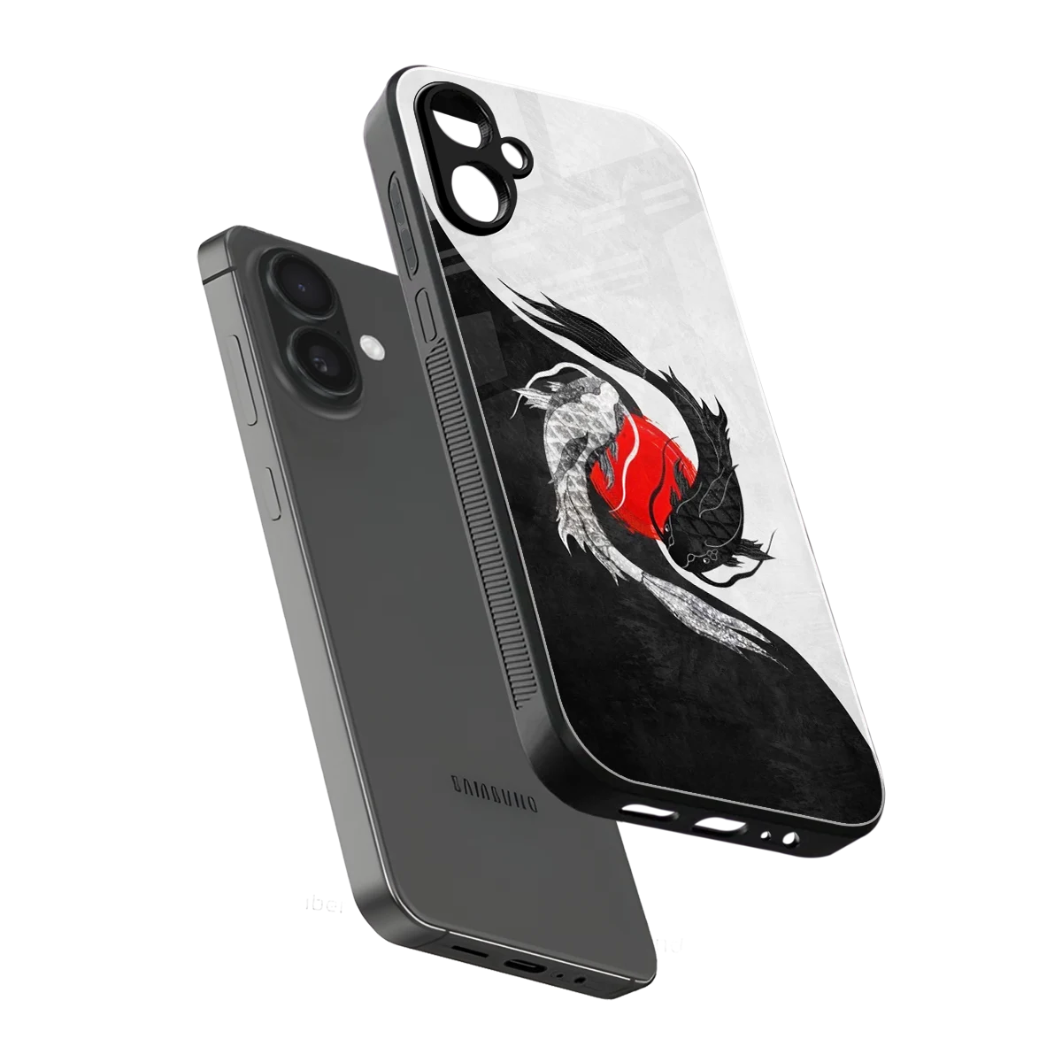 Balanced Swim sleek samsung galaxy a06 5g cover with tempered glass back and TPU edges