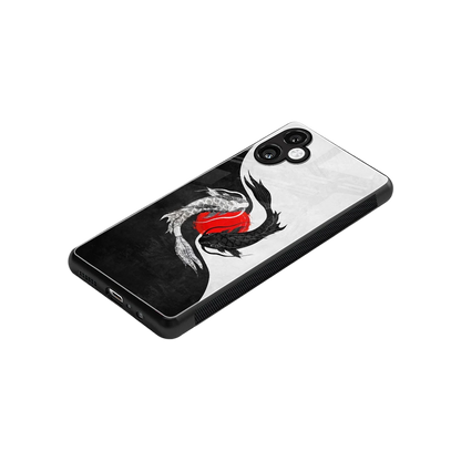 Balanced Swim stylish phone case for samsung galaxy a06 5g | glossy glass and slim fit