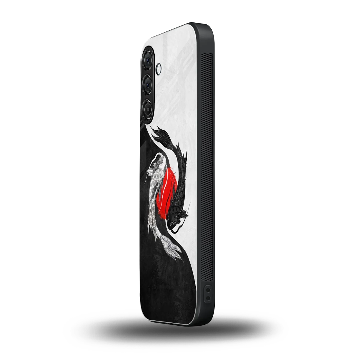 Balanced Swim samsung galaxy a55 5g mobile cover | shockproof glass phone case