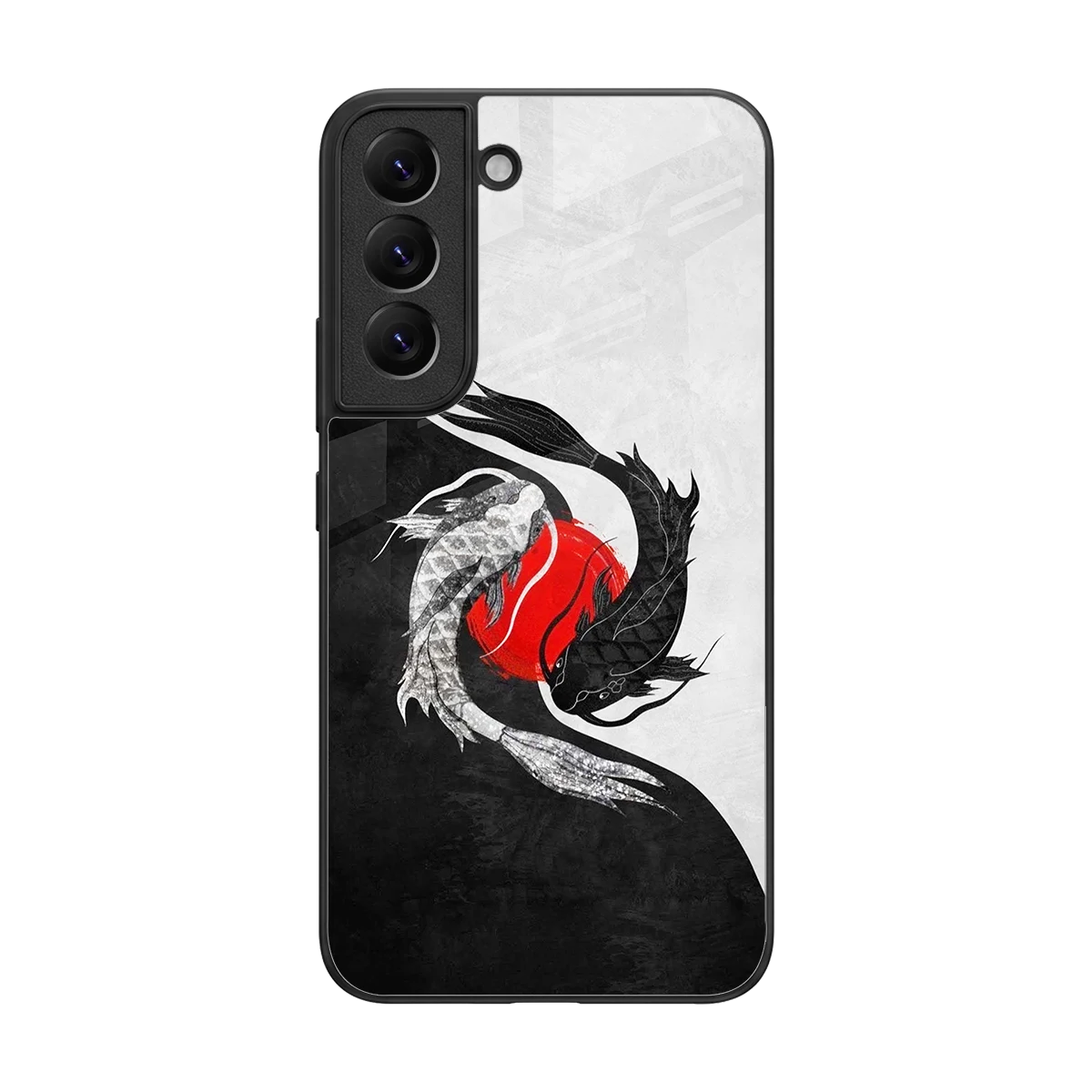 Balanced Swim back phone cover | glass case for samsung galaxy s22