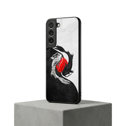Balanced Swim samsung galaxy s22 mobile cover | shockproof glass phone case