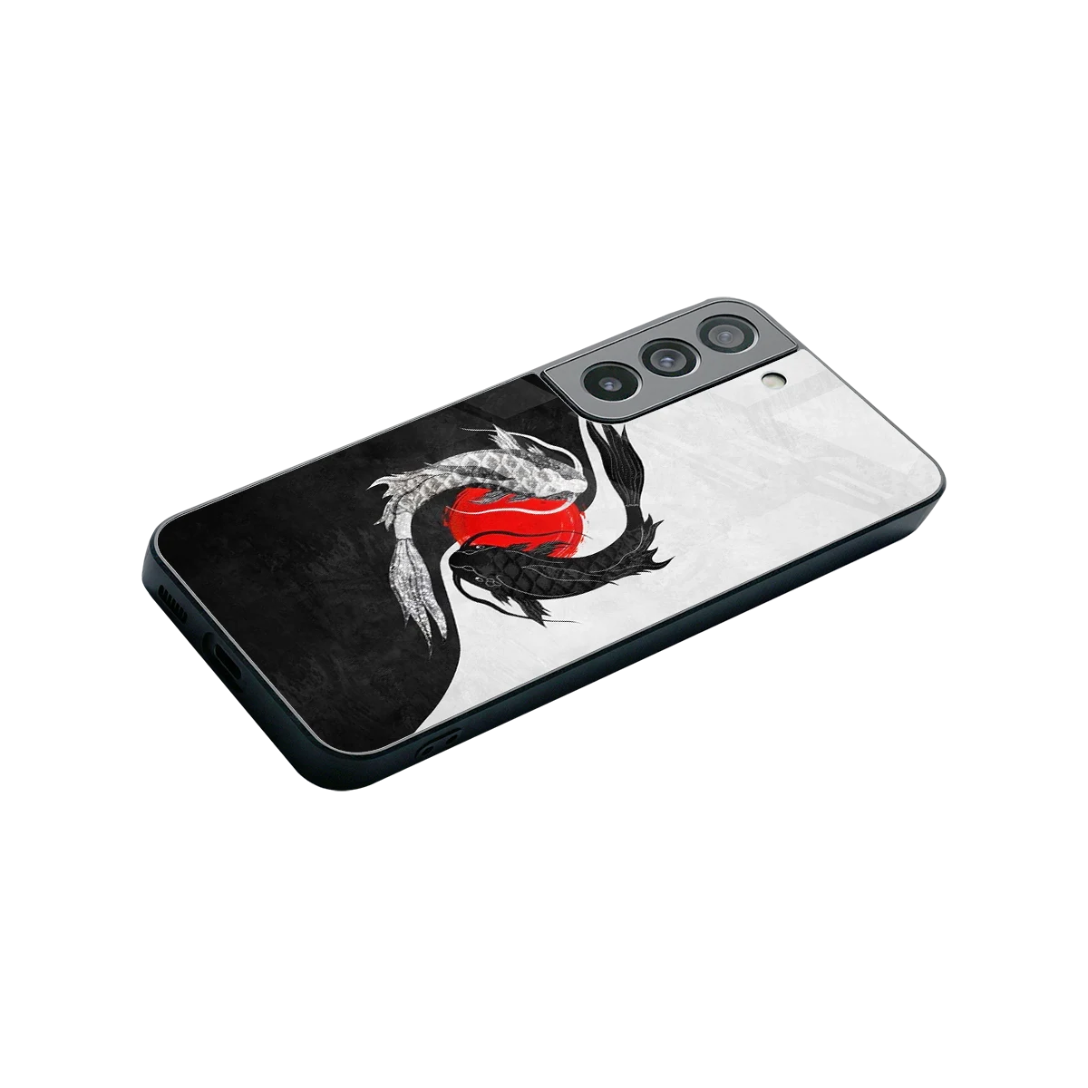 Balanced Swim stylish phone case for samsung galaxy s22 | glossy glass and slim fit