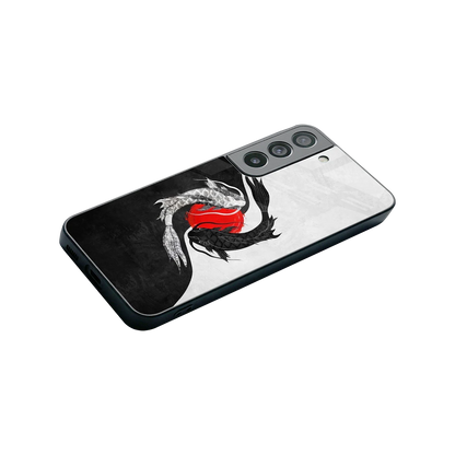 Balanced Swim stylish phone case for samsung galaxy s22 | glossy glass and slim fit