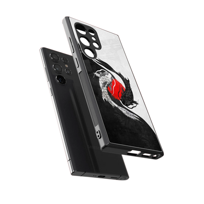 Balanced Swim sleek samsung galaxy s23 ultra cover with tempered glass back and TPU edges