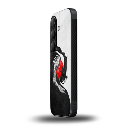 Balanced Swim samsung galaxy s24 mobile cover | shockproof glass phone case