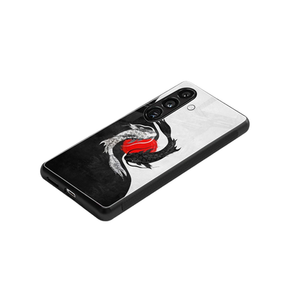 Balanced Swim stylish phone case for samsung galaxy s23 fe | glossy glass and slim fit