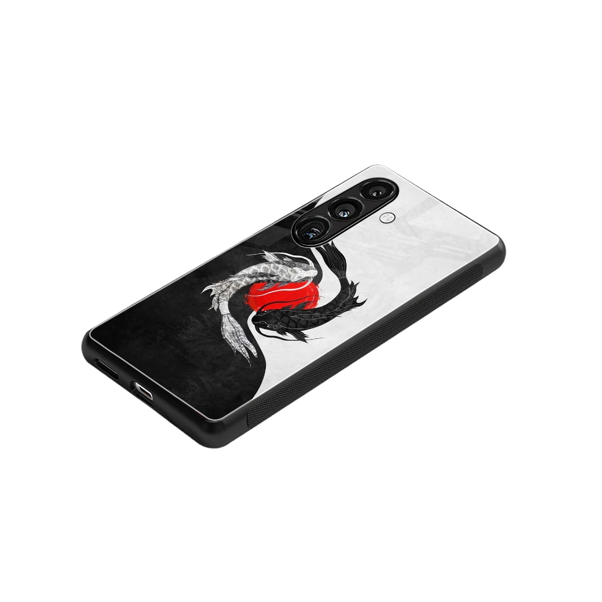 Balanced Swim stylish phone case for samsung galaxy s24 plus | glossy glass and slim fit