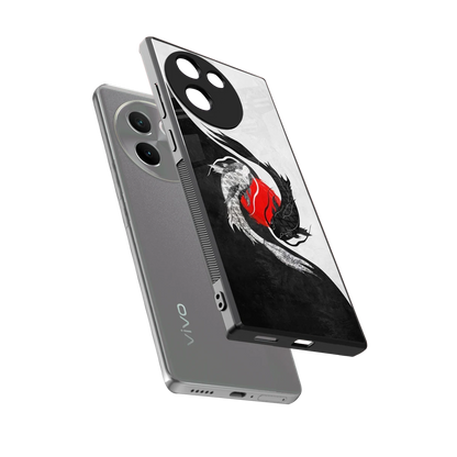 Balanced Swim sleek vivo v30e cover with tempered glass back and TPU edges