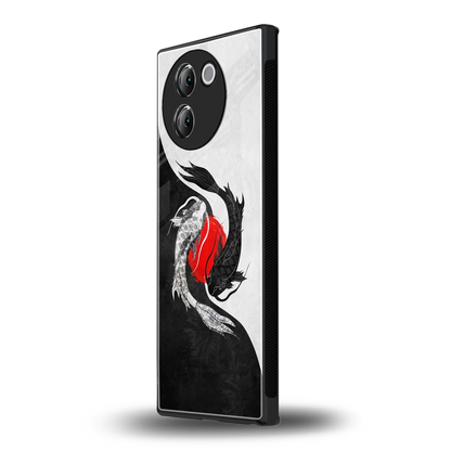 Balanced Swim vivo v30e mobile cover | shockproof glass phone case