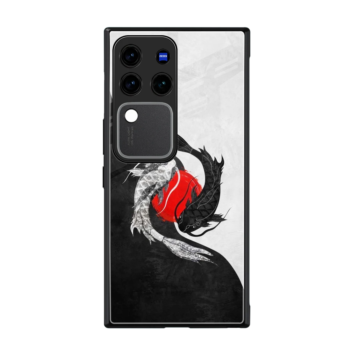 Balanced Swim back phone cover | glass case forvivo v30 pro