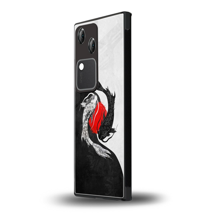 Balanced Swim vivo v30 mobile cover | shockproof glass phone case