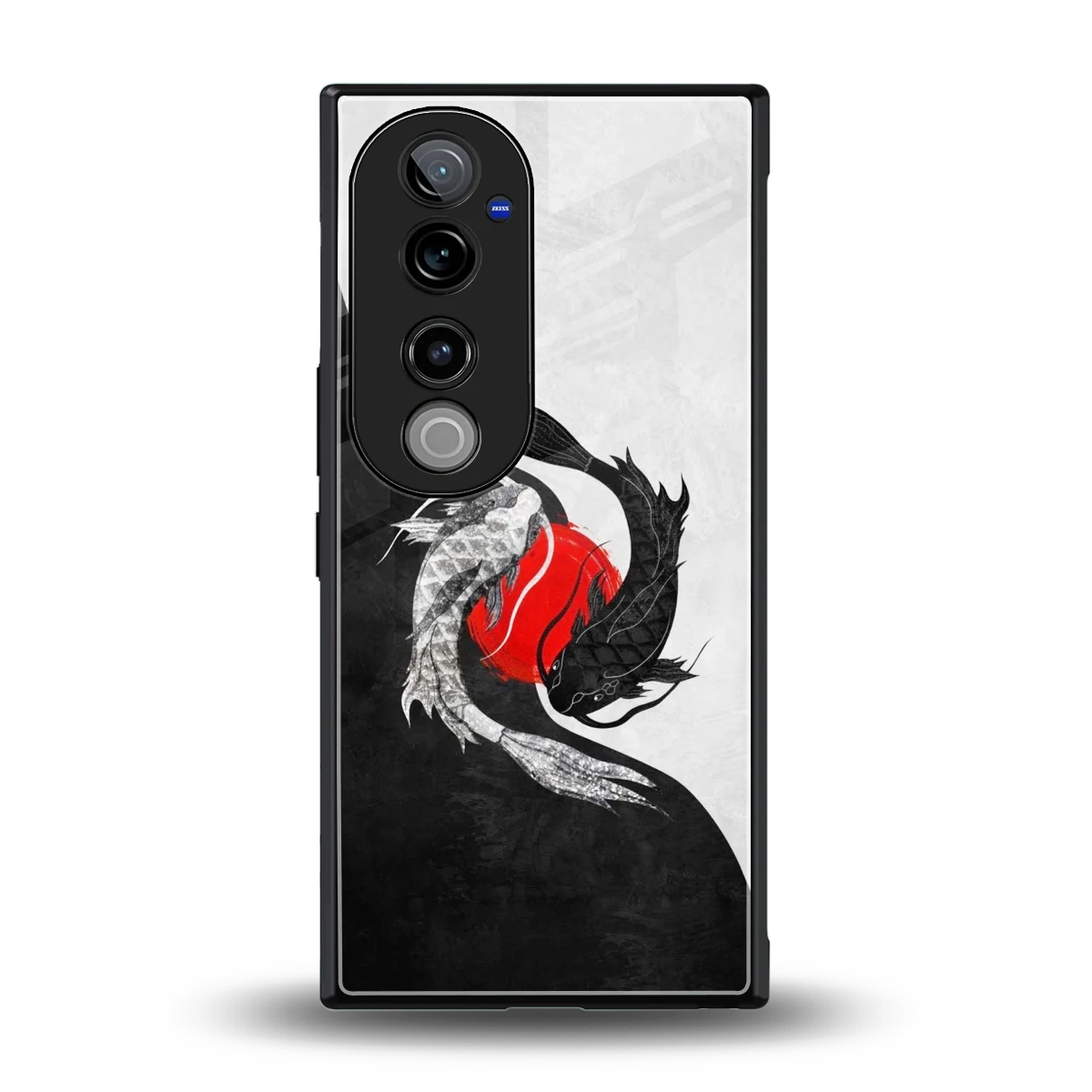 Balanced Swim back phone cover | glass case for vivo v40 pro