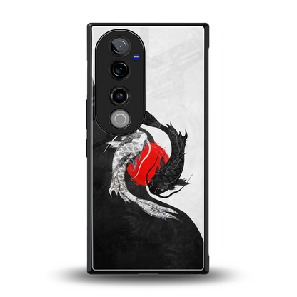 Balanced Swim back phone cover | glass case for vivo v40 pro