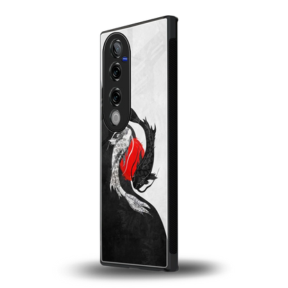 Balanced Swim vivo v40 pro mobile cover | shockproof glass phone case