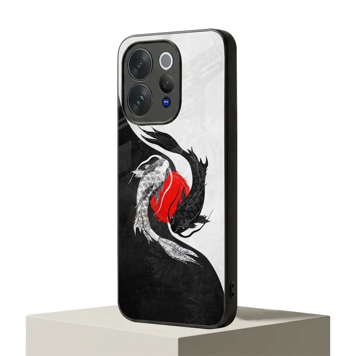 Balanced Swim vivo v70 mobile cover | shockproof glass phone case