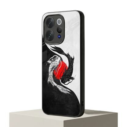 Balanced Swim vivo v70 mobile cover | shockproof glass phone case
