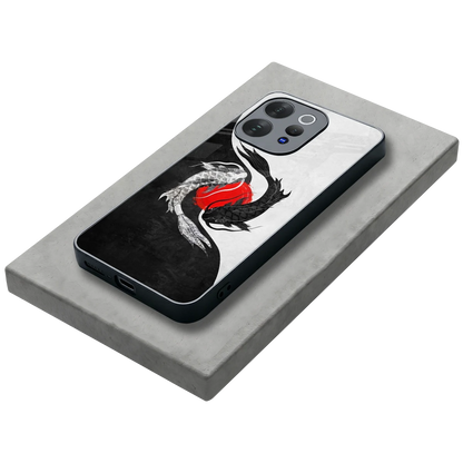Balanced Swim stylish phone case for vivo v70 elite | glossy glass and slim fit