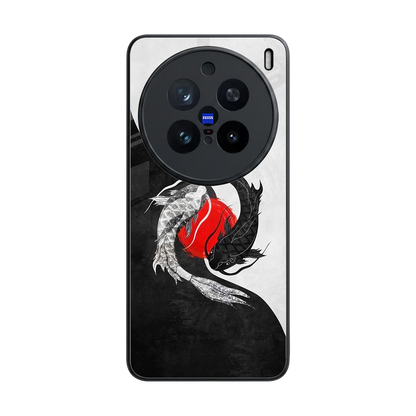 Balanced Swim back phone cover | glass case for vivo x200 pro