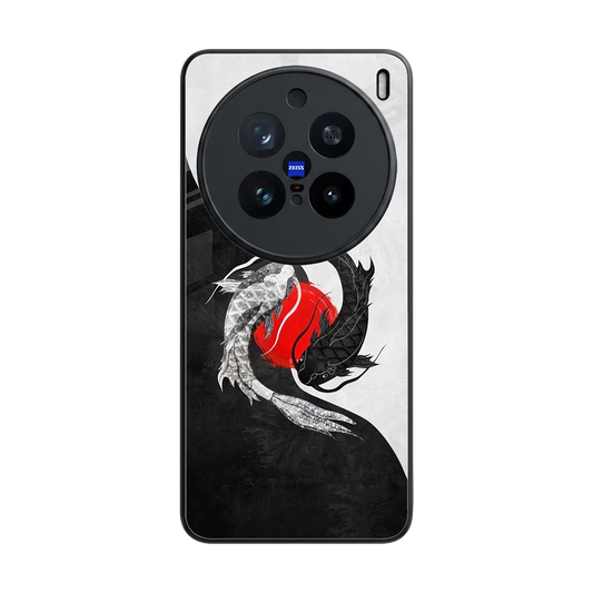 Balanced Swim back phone cover | glass case for vivo x200 pro