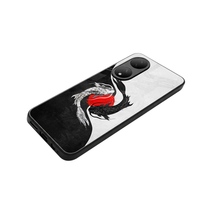Balanced Swim stylish phone case for Vivo-y100 | glossy glass and slim fit