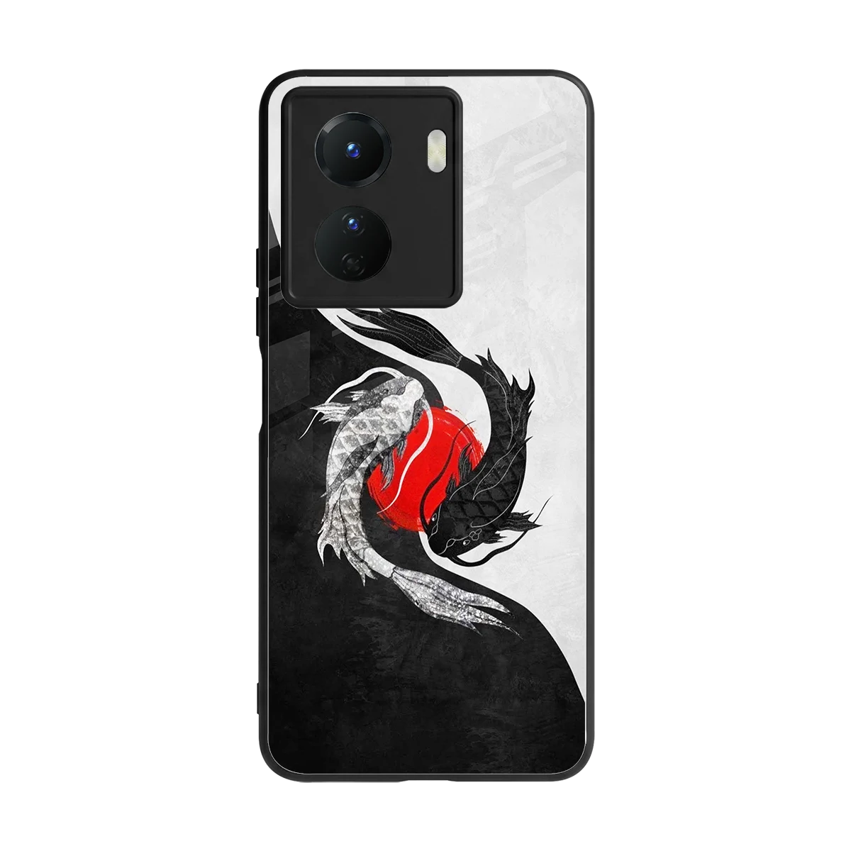 Balanced Swim back phone cover | glass case for vivo y16