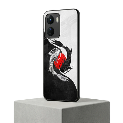 Balanced Swim vivo y16 mobile cover | shockproof glass phone case
