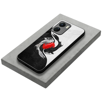 Balanced Swim stylish phone case for vivo y16 | glossy glass and slim fit