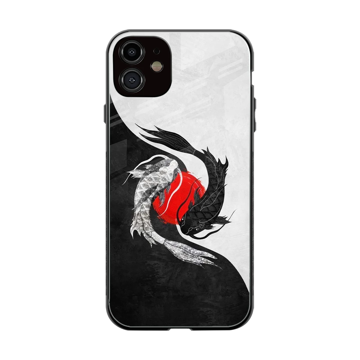 Balanced Swim back phone cover | glass case for iphone 11