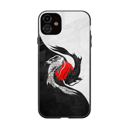 Balanced Swim back phone cover | glass case for iphone 11