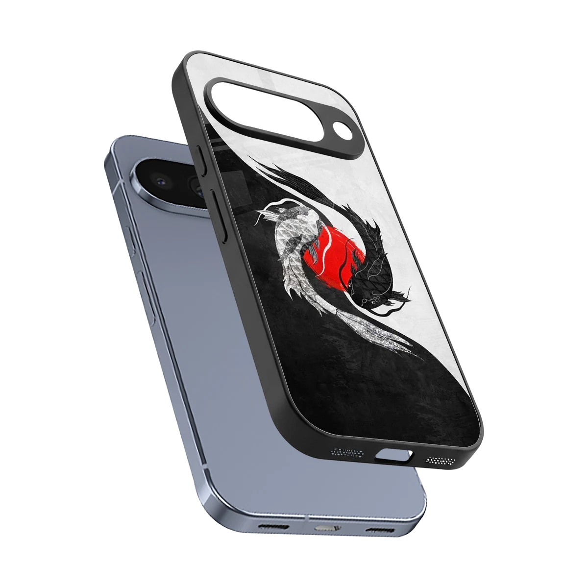 Balanced Swim sleek google pixel 10 cover with tempered glass back and TPU edges