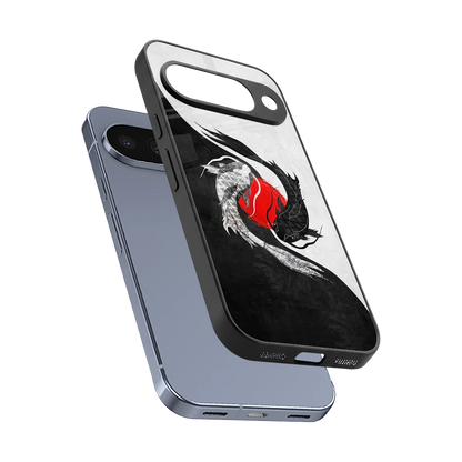 Balanced Swim sleek google pixel 10 cover with tempered glass back and TPU edges