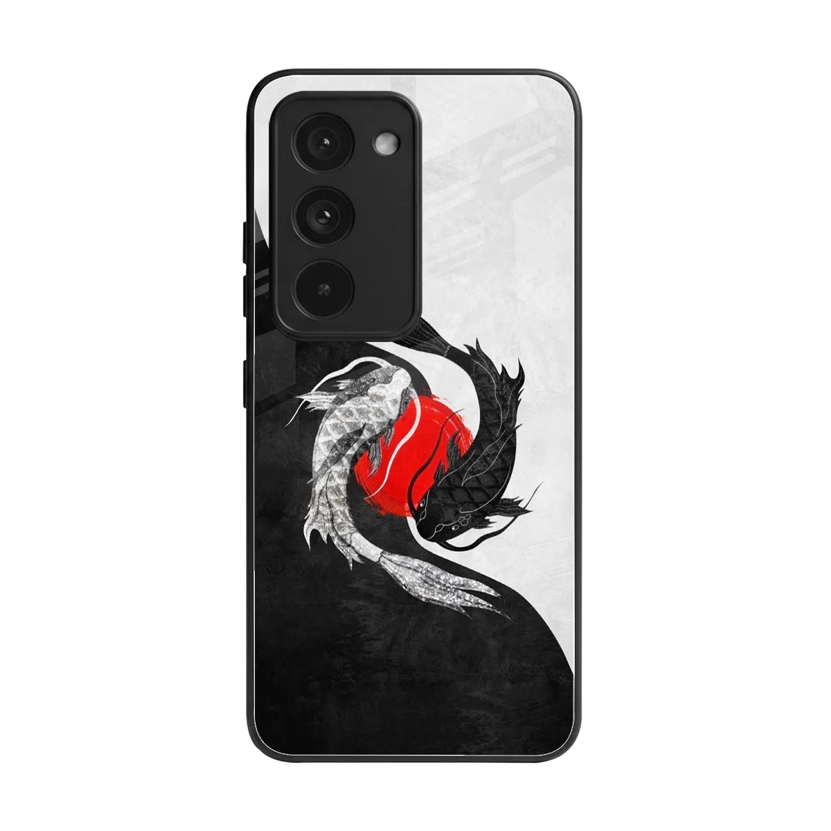Balanced Swim back phone cover | glass case for redmi 15 5g