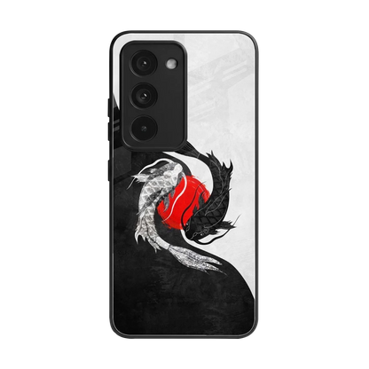 Balanced Swim back phone cover | glass case for redmi 15 5g